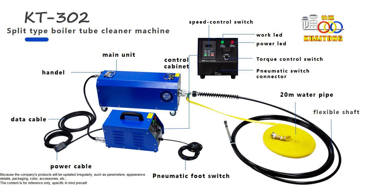 tube cleaning machine